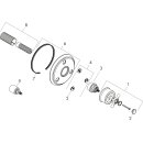 Hansgrohe 1683000000 Interrupteur quadruple Axor Montreux