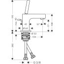 AXOR 39015000 Waschtischmischer f&uuml;r