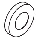 HEWI rosette cap, diameter 35.5, Rosette diameter 70 mm,...