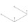 Tringle rid HEWI &Oslash;25 E1/E3=1187 E2=1165, 34 anneaux, chrom&eacute;