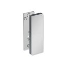 HEWI mounting plate with cover for mobile FSR, polished anthracite grey
