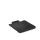 Si&egrave;ge pliable HEWI 450x525 mm, th, si&egrave;ge plastique noir mat/noir mat