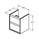 Ideal Standard ef741uk tiroir sup&eacute;rieur avant...