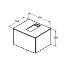 IDEAL STANDARD UV22367 Auszugsschienen-Set Adapto