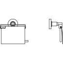 Ideal Standard A9127AA Papierrollenhalter IOM mit Deckel