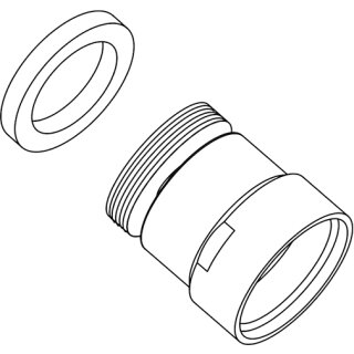Ideal Standard A960019AA Kugelgelenk M18X1, Chrom
