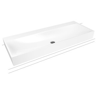Kaldewei 906406003711 Aufs.-WT SILENIO, 3049 ÜL 1200x460