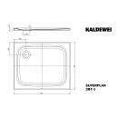 Kaldewei 447730020701 DW SUPERPLAN 387-1, 750x900x25