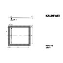 Kaldewei 411446300001 DW NEXSYS 2614, 1000x900