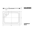 Kaldewei 430247983231 DW SUPERPLAN 402-5, 750x1000