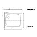 Kaldewei 447747930701 DW SUPERPLAN 387-5, 750x900