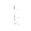 DORNBRACHT 27806625-00 Schlauchbrausegarnitur SERIENSPEZIFISCH Chrom 27806625