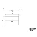 Kaldewei 465747982711 DW CONOFLAT 787-5, 800x1100