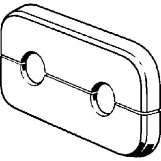 VIEGA 264581 Doppelrosette 1079.7