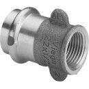 VIEGA 298913 &Uuml;bergangsst&uuml;ck mit SC Sanpress