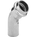 VIEGA 345709 Bogen 45 Grad mit SC Profipress G