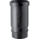 Geberit 363700161 PE Langmuffe mit Doppelbund d56