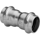 VIEGA 436193 Muffe mit SC Sanpress Inox 2315