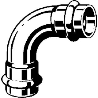 Viega 485818 Bogen 90 Grad SC Sanpress Inox G