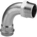 VIEGA 486006 Bogen 90 Grad SC Sanpress Inox G