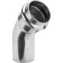 Viega 558345 Bogen 45 Grad mit SC Prestabo