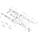 Hansgrohe 39148000 Bras de lavabo 3 trous Axor Citterio