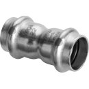 Viega 666088 Muffe mit SC Sanpress Inox 2315LF