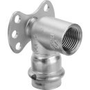 Viega 667078 Wandscheibe mit SC Sanpress Inox