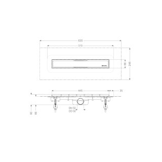 KESSEL 45600.60M Duschrinne Linearis Compact