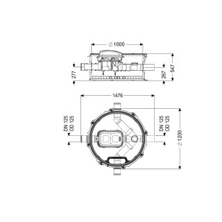 KESSEL 851253 Rückstau-Technikmodul Controlfix