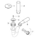 Geberit 150241461 Ablaufdeckel d52 mattverchromt