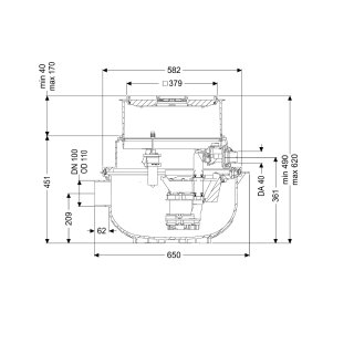 KESSEL 280550X Poste de relevage Aqualift S Compact