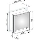 KEUCO 14311171201 SPS R. Lumos 14311, l., ohne Ablagef,