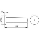 Keuco 1476301000000 Porte-rouleau de rechange Smart.2 14763,