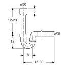 Geberit 152701111  R&ouml;hrengeruchsverschluss f&uuml;r