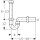 Geberit 15270202111 Joint d&eacute;tanch&eacute;it&eacute; dodeurs de coude de tuyauterie pour appareils