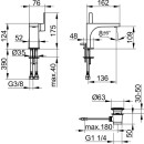 KEUCO 51104030000 EHM-WT-Mischer Edition 11 51104, 110