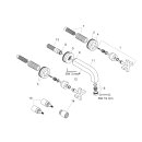 AXOR 39313000 3-Loch Waschtischarm.Axor Citterio