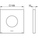 KEUCO 59556130092 Wandrosette IXMO 59556, f&uuml;r Ab- und