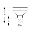 Geberit 352379161  Trichter oval d50