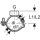 Geberit 360841002 Rohrschelle mit Gewindemuffe G1/2