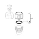 Geberit 363750161 PE Gewindestutzen