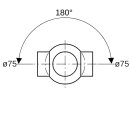 Geberit 365275161 pe Branche &agrave; boule 88,5Gr double