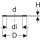 Geberit 365742001 p Joint de bride di69x3