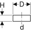 Geberit 365802921 PE Schutzkappe f&uuml;r Rohrende d75