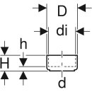 Geberit 366898161  PE Anschlussmuffe d90/di120