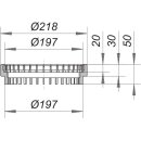Dallmer 864925 Einlaufelement/Kiesfang zu