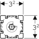 Geberit 461805001  GIS Fuss f&uuml;r Wannenverkleidung