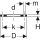 Geberit 368745001 PE Losflansch d125