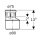 Geberit 390473141  Silent-PP Reduktion exzentrisch